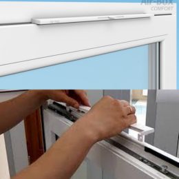 Labo logu aģentūrā iegādājies pasīvo ventilāciju veramiem logiem Airbox, ar kuru var brīvi mainīt plūsmas lielumu