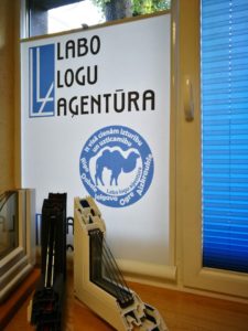 Labo Logu Aģentūras Rīgas biroja telpa